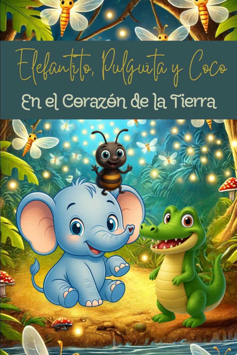 Elefantito, Pulguita y Coco "En el Corazón de la Tierra" (Las Increibles Aventuras de: Elefantito, Pulguita, Coco y la Niña)