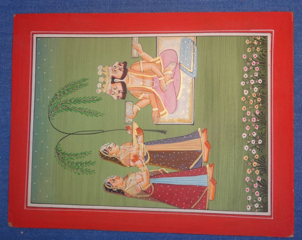 Krishna indian modern arts handicraftshahi horse painting Amazon.in