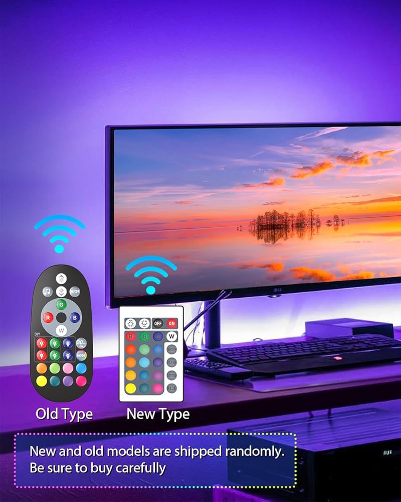 Striscia LED Retroilluminazione TV 56-75 Pollici - 4 Metri - Controllo App E Telecomando - Colori RGB - Foto 6