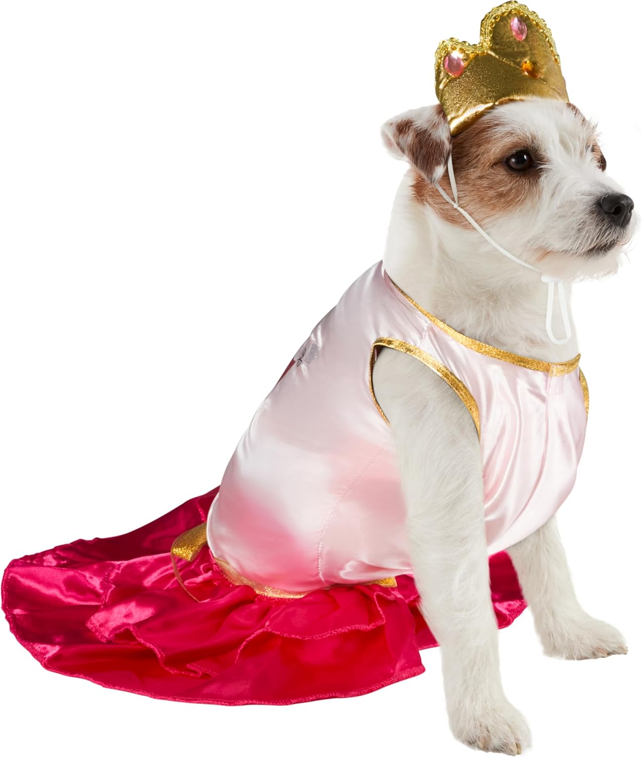 Disfraz de Princesa Rosa para Perro Grande Rubie's
