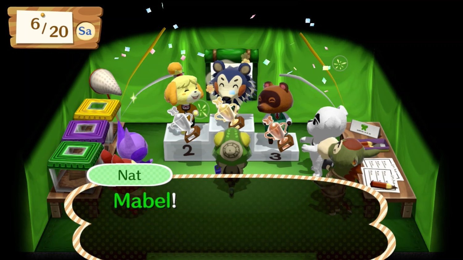 Nintendo Wii U: Animal Crossing amiibo Festival: Fuffi e Fofò + 3 Carte amiibo