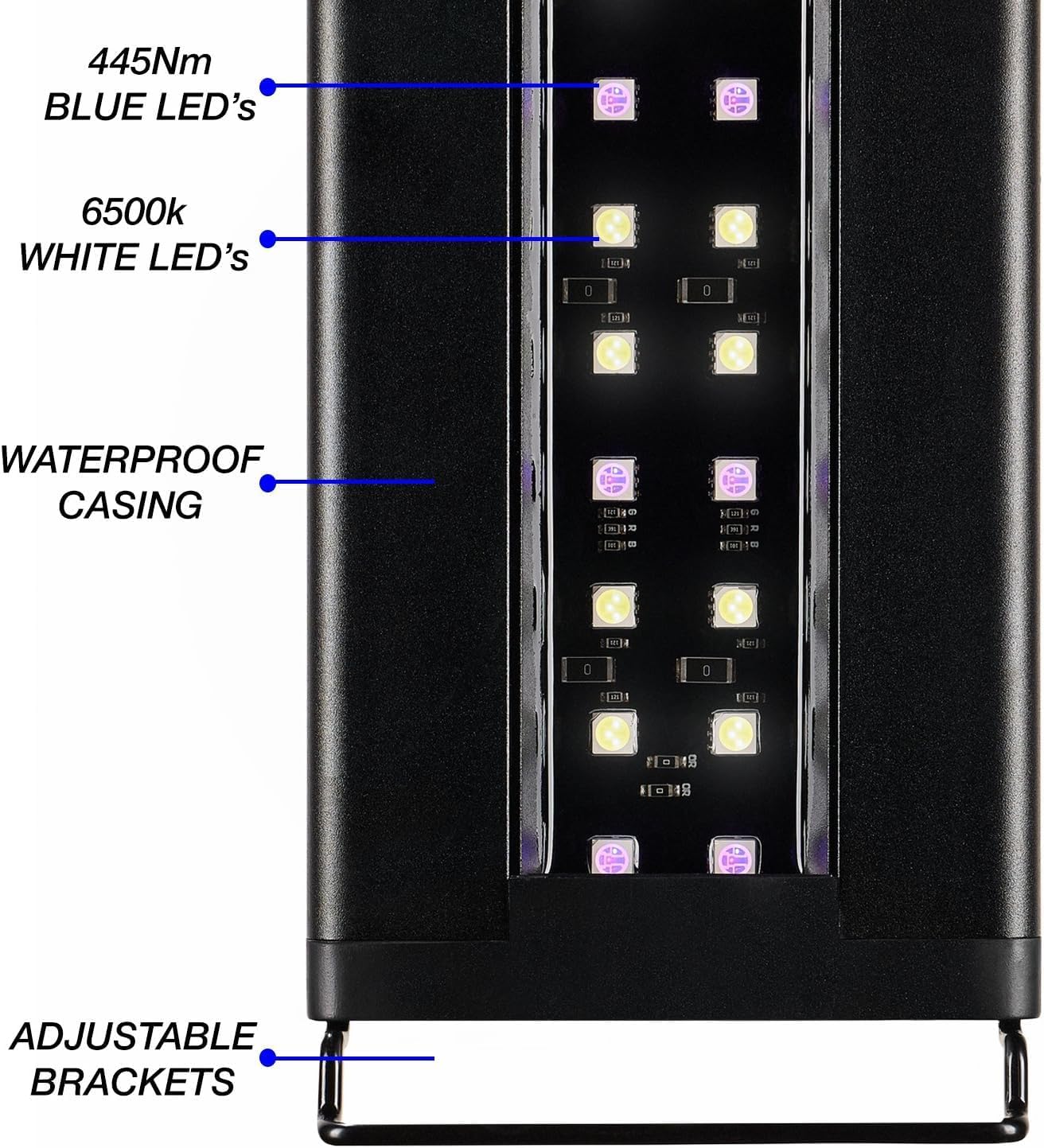 Current USA Satellite Freshwater LED Plus Light for Aquarium, 36 to 48-Inch