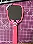 Jetec 8 Pcs Small Handheld Hand Mirrors 1X Compact Travel Makeup Mirror 3.15 x 7.09 in Mini Handheld Cosmetic Kid Mirror for Girl DIY Crafts Classroom Party Salon Favors (Blue,Green,Pink,Purple)
