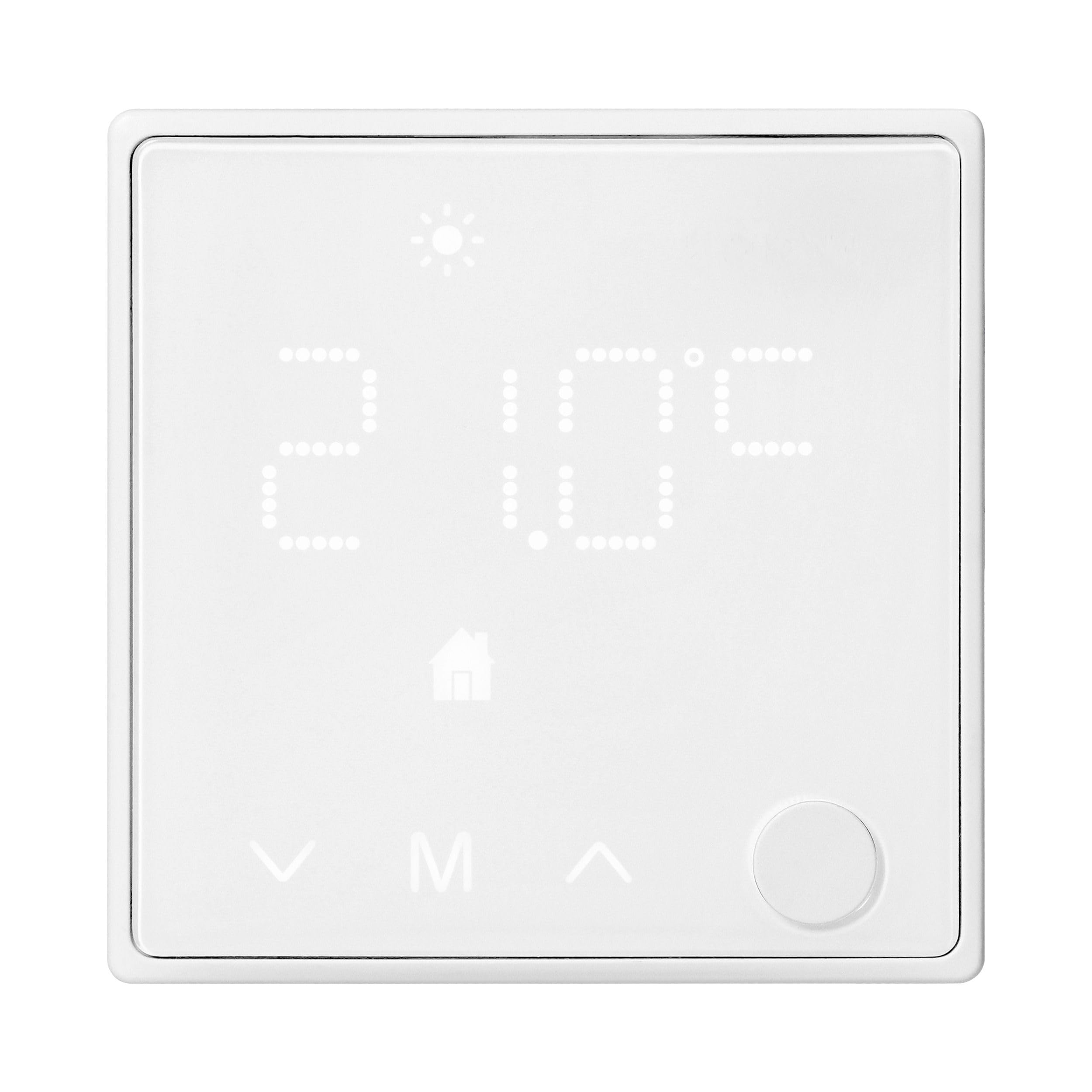 Thermostat numérique intelligent Wi-Fi Tuya pour chauffage et climatisation réversible