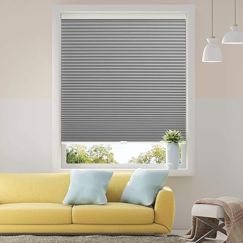SBARTAR - Persianas celulares sin cordón, opacas y filtrantes de luz, 10 colores, 18 tamaños para elegir