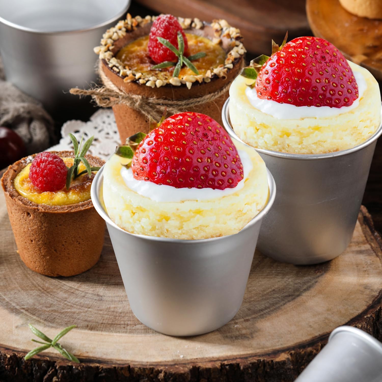 Amazon | Coollooda プリンカップ (10個セット) プリン型 6cm ゼリー型
