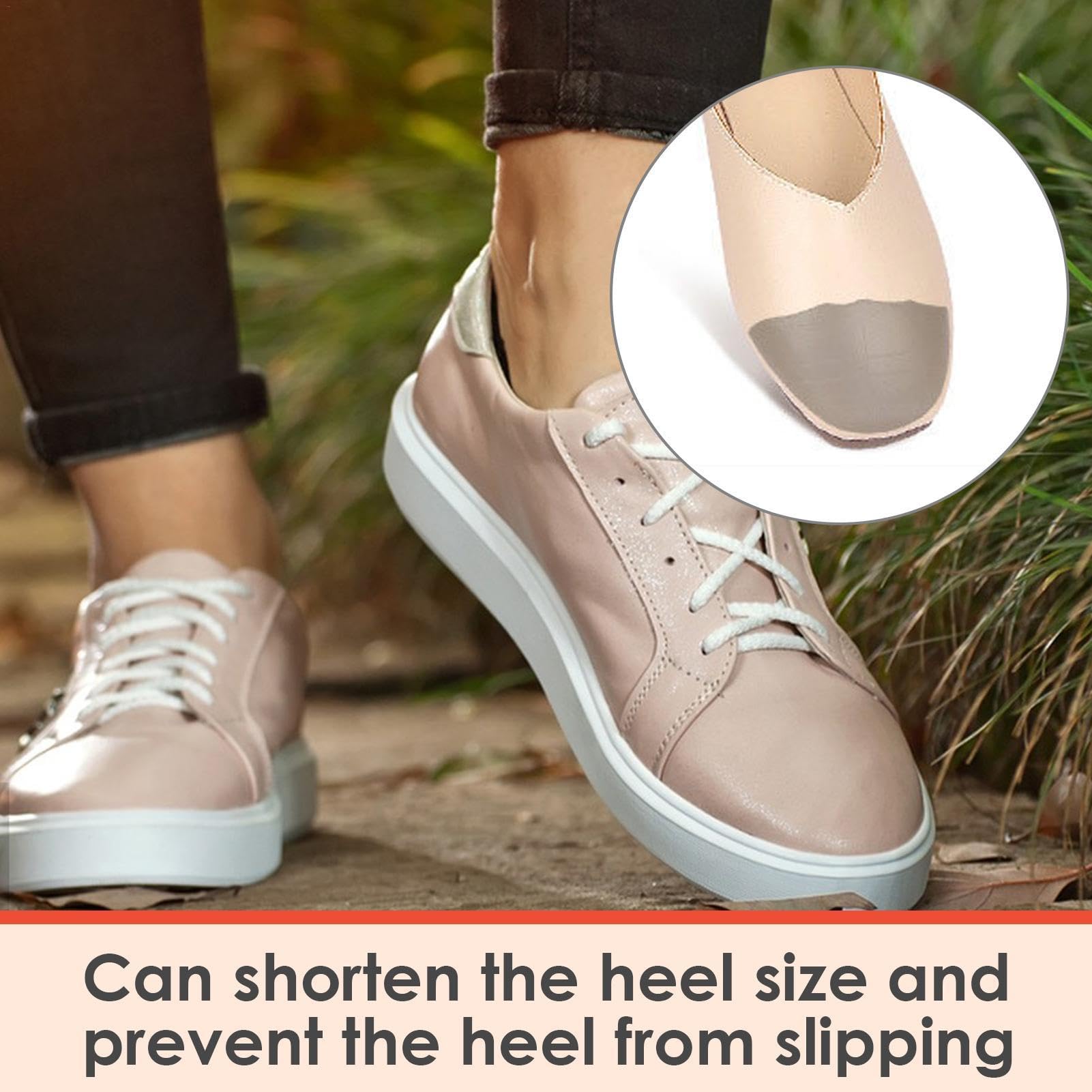 Inserciones para los dedos de los pies para zapatos demasiado grandes,Relleno de zapatos para los dedos de los pies | 1 par de inserciones suaves para zapatos de protección de los dedos | Plantillas p