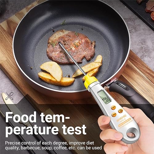 Miniatura 4 de 2 en 1 Báscula electrónica de cocina LCD Medición digital de harina de alimentos Escala de cuchara digital Mini herramienta de cocina para alimentos