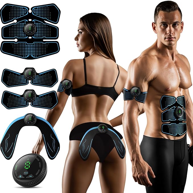Electroestimulador para brazos, abdomen, muslos y glúteos miniatura 4