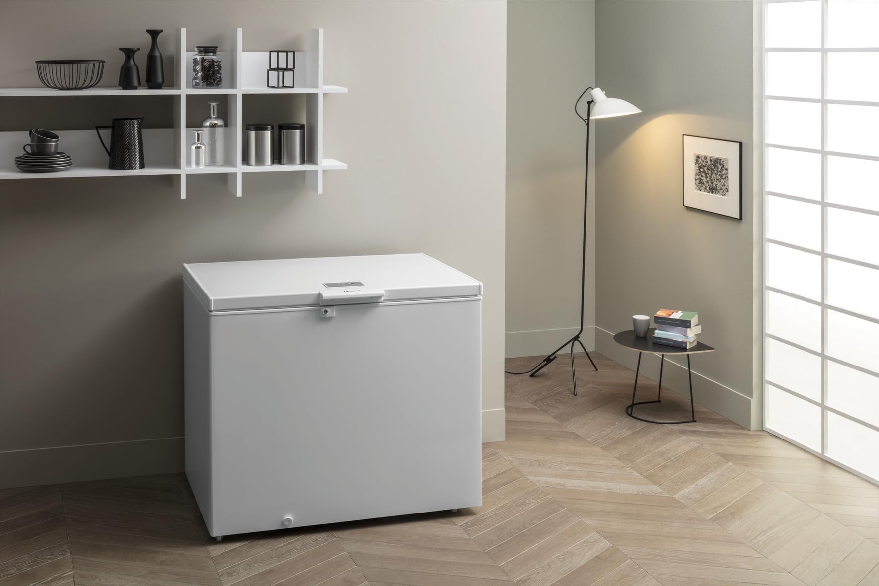 Bauknecht GTE 508 FA Gefriertruhe / 312 L / Frost-Away und Space-Max/ Door Balance/ Kindersicherung, Weiss