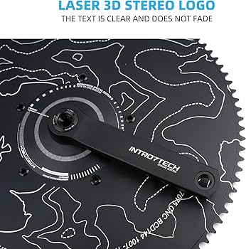 Amazon | POLSO INTRO7 固定ギアバイククランクセット 70T 100T 170mm