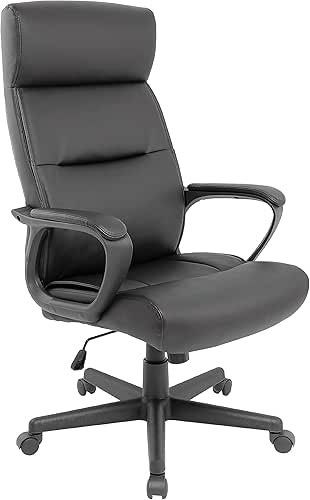 STAPLES Rutherford Ergonomic Manager & Executive Office Chair, High Back