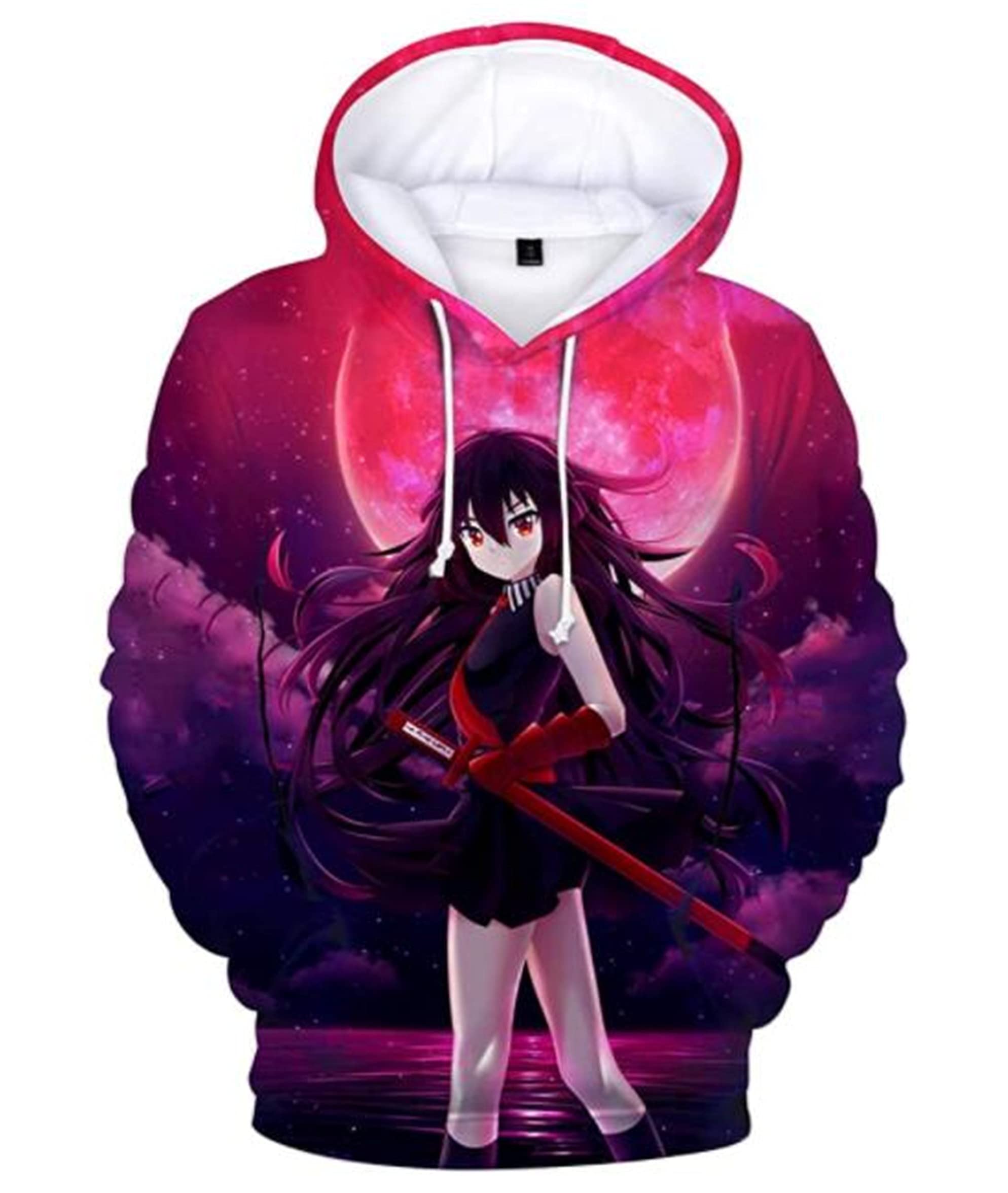 Anime Akame ga KILL Hoodie Jacket Hoody Pullovers Sweatshirt Fleeces Costume