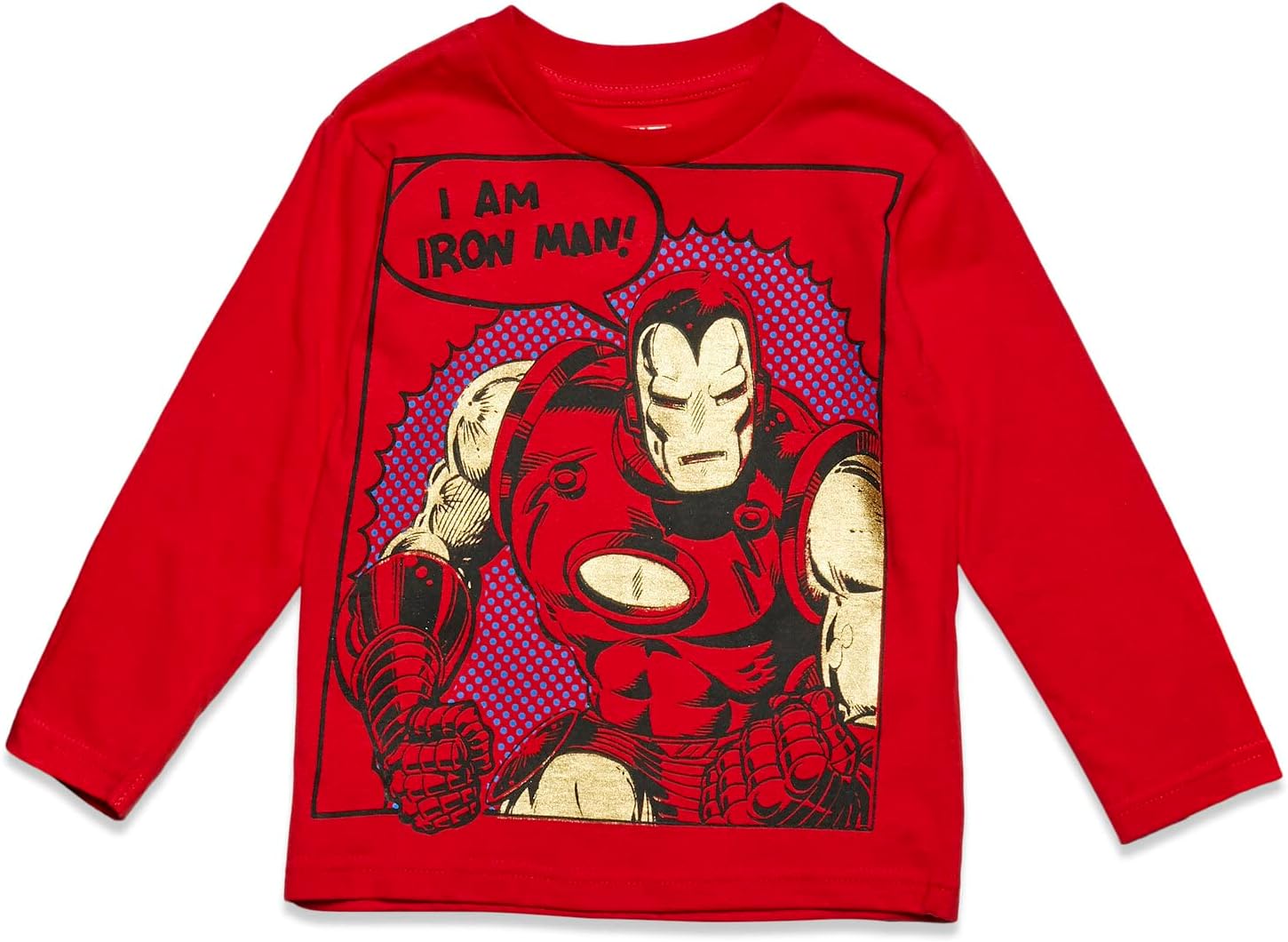 Marvel Avengers 4 Pack Long Sleeve T-Shirts Toddler to Big Kid - Image 7