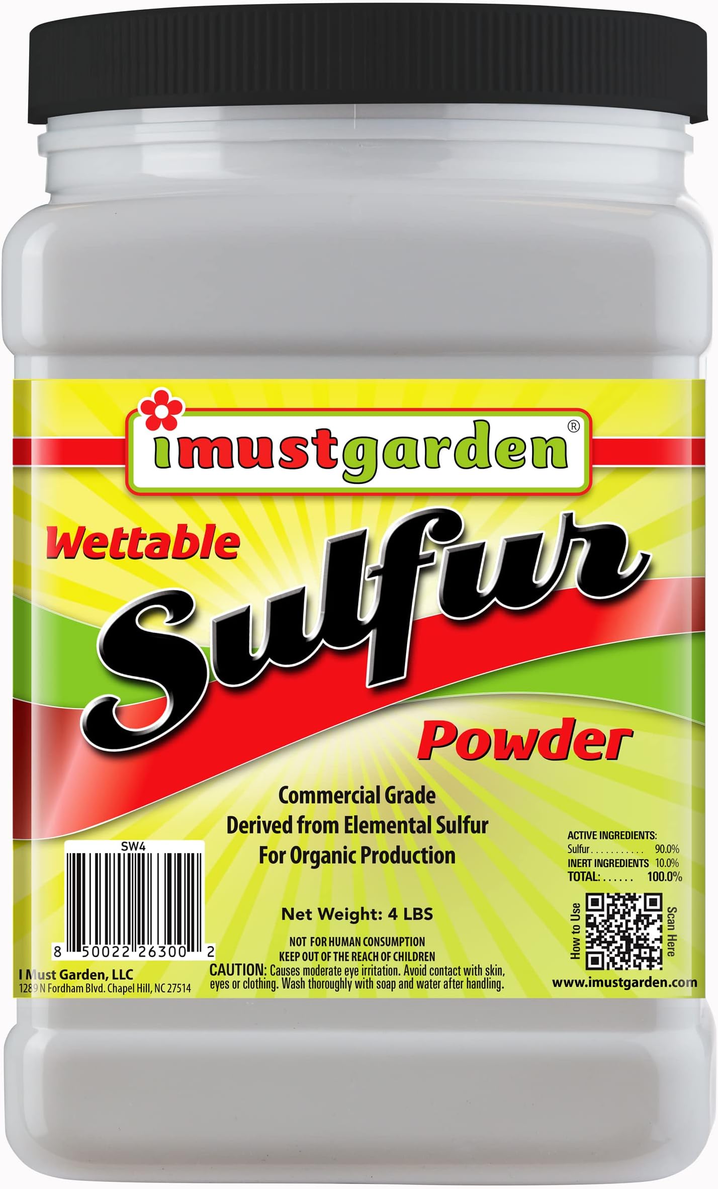Walt's Elemental Sulfur Pellets 20 LB Patio, Lawn & Garden