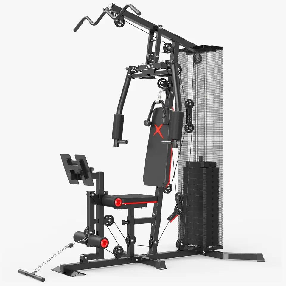 Estação de Musculação EVOX X8010 + Leg Press 75Kg