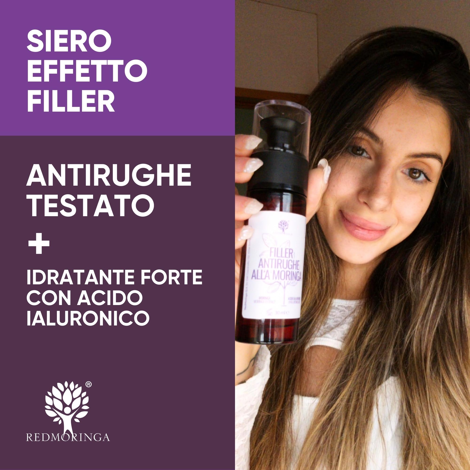 Cofanetto Regalo Donna Kit Skincare Viso Completo | Skincare Kit con Crema Viso, Siero Anti-rughe, Integratore Collagene | Idea Regalo Donne Set Skincare Redmoringa | L'unico IN & OUT