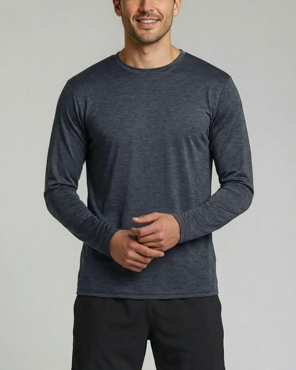 Real Essentials 4 Pack Men's Long Sleeve Real Essentials 4 Pack Men's Long Sleeve - Image 3