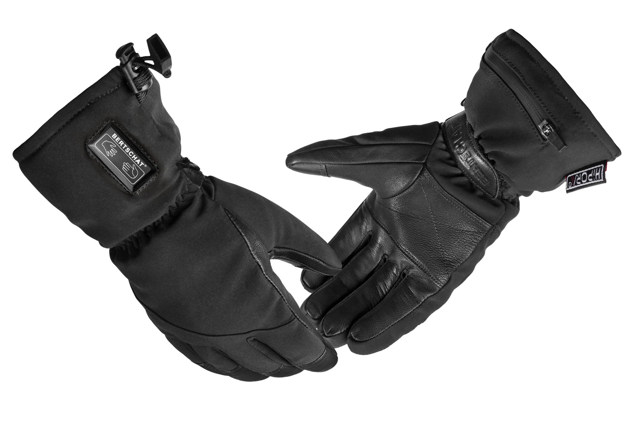 BERTSCHAT Guanti riscaldabili PRO, Dual Heating – Guanti invernali per uomini e donne – Guanti termici touch screen con riscaldamento a batteria – per caccia, sci, moto, bicicletta, inverno