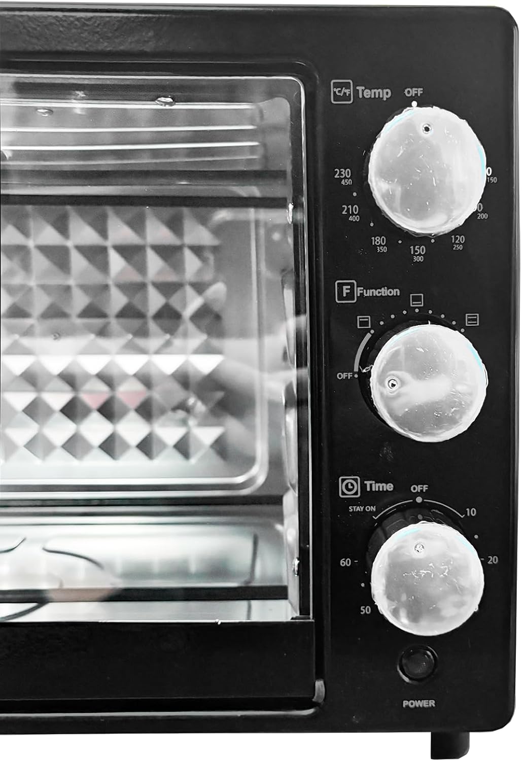 DECAKILA KUEV023B panel kawalan Ketuhar Pemanggang Elektrik secara dekat