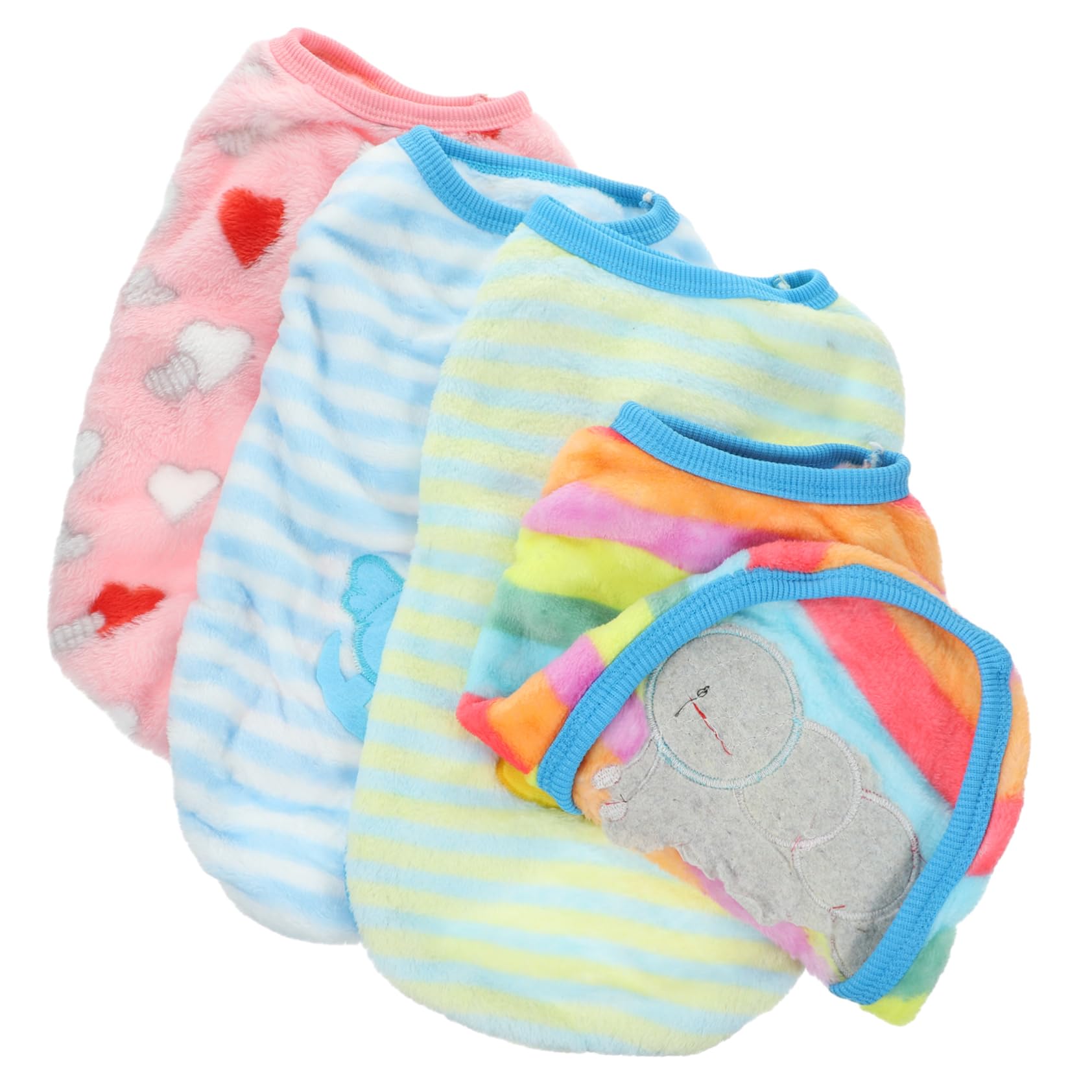 Gilet chauffant pour chien contre le froid en flanelle douce taille L