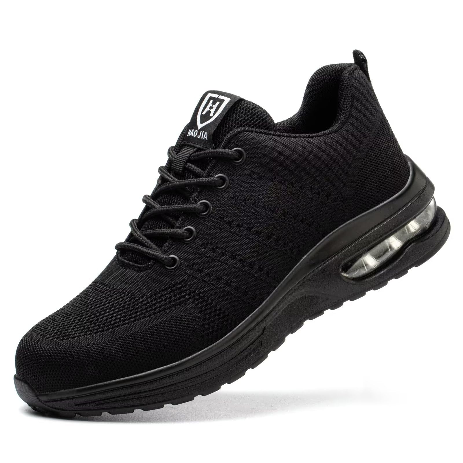 Ebsty Zapatos de Seguridad para Hombre Mujer Zapatillas Trabajo Ligero Colchón de Aire Calzado de Seguridad con Punta de Acero Comodo