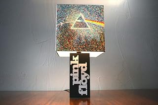 Handmade PF Lamp + Album Cover Shade - Dark Side of the Moon, Wish You Were Here, The Wall