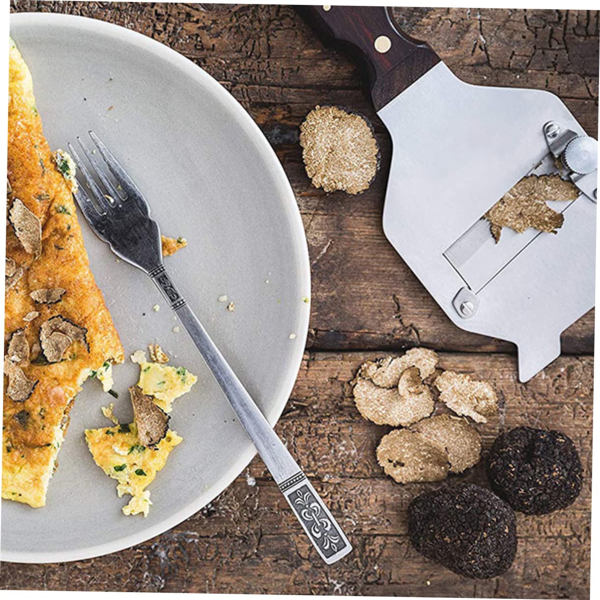 BRIGHTFUFU Practical Kitchen Tool Set 2-in-1 Truffle Shaver Truffle Cheese Shaver for Easy Slicing