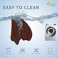 Vista 132 de Easy-Going Fundas Elásticas de 3 Piezas para Cojines de Sofá para Sofá Seccional Izquierdo/Derecho en Forma de L Chaise Lounge Funda de Asiento