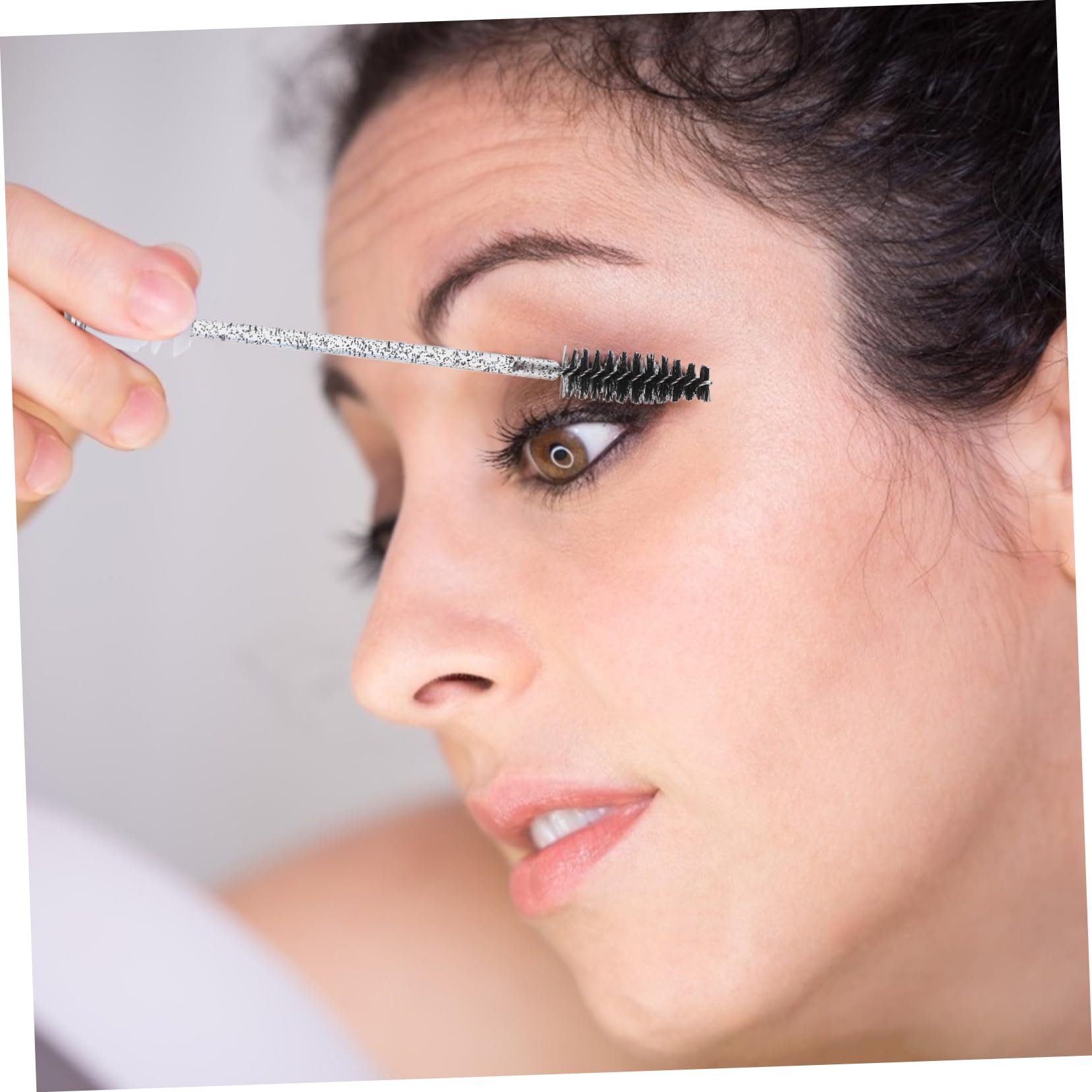 VICASKY Mascara Brush Set 10pcs Disposable Eyelash Brushes Lightweight Portable Great Present for Ladies