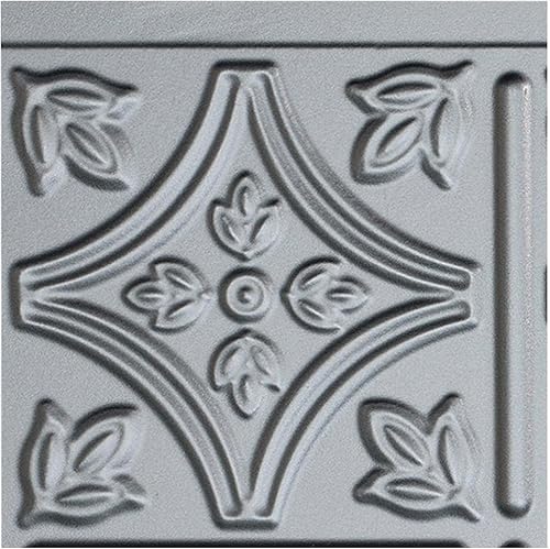 Miniatura 85 de FASÄDE Panel decorativo para salpicaduras de vinilo con estilo tradicional y patrón 1 en ónix cepillado (muestra de 6 x 6 pulgadas)