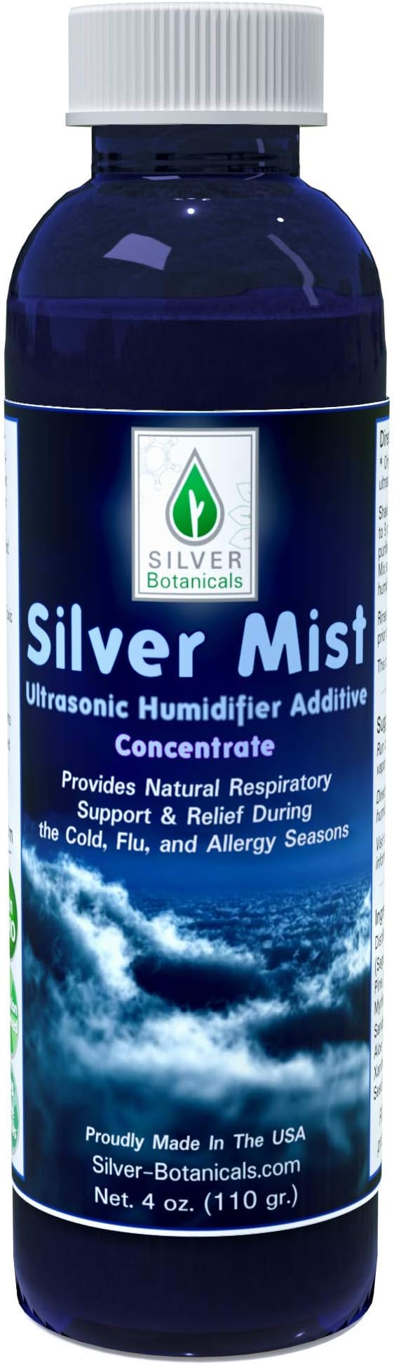 Silver Mist Ultrasonic Humidifier Additive, 4 oz. Trial Size