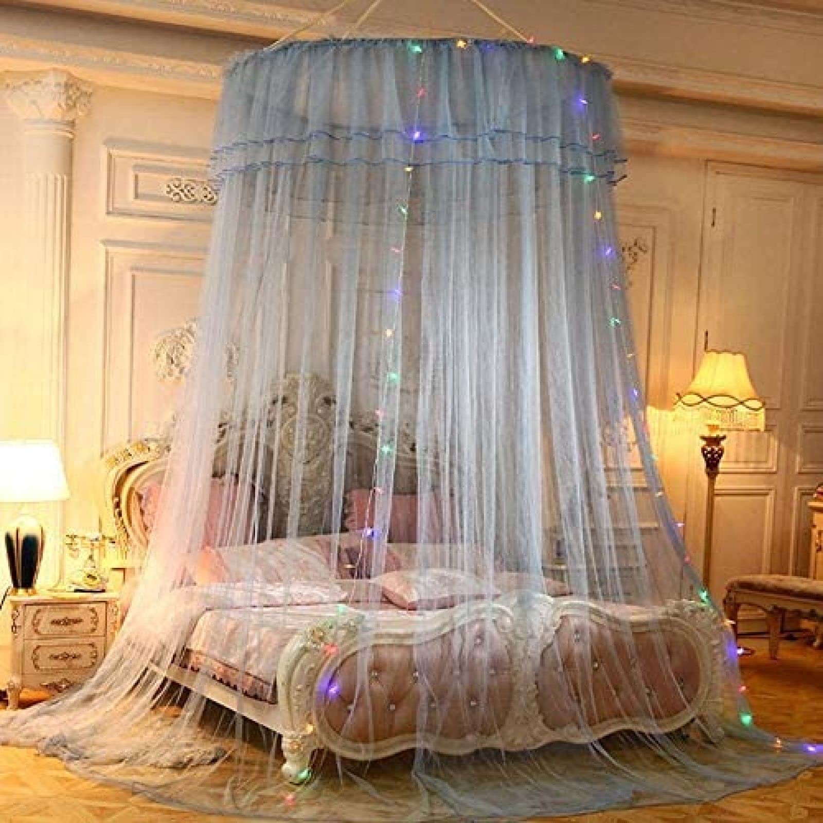 Estate Cupola Zanzariera Letto Per Bambini Baldacchino Rete Supporto Appeso Letto Rete Supporto Culla Tenda Per Zanzare Tenda Di Protezione Per Insetti Volanti - 6