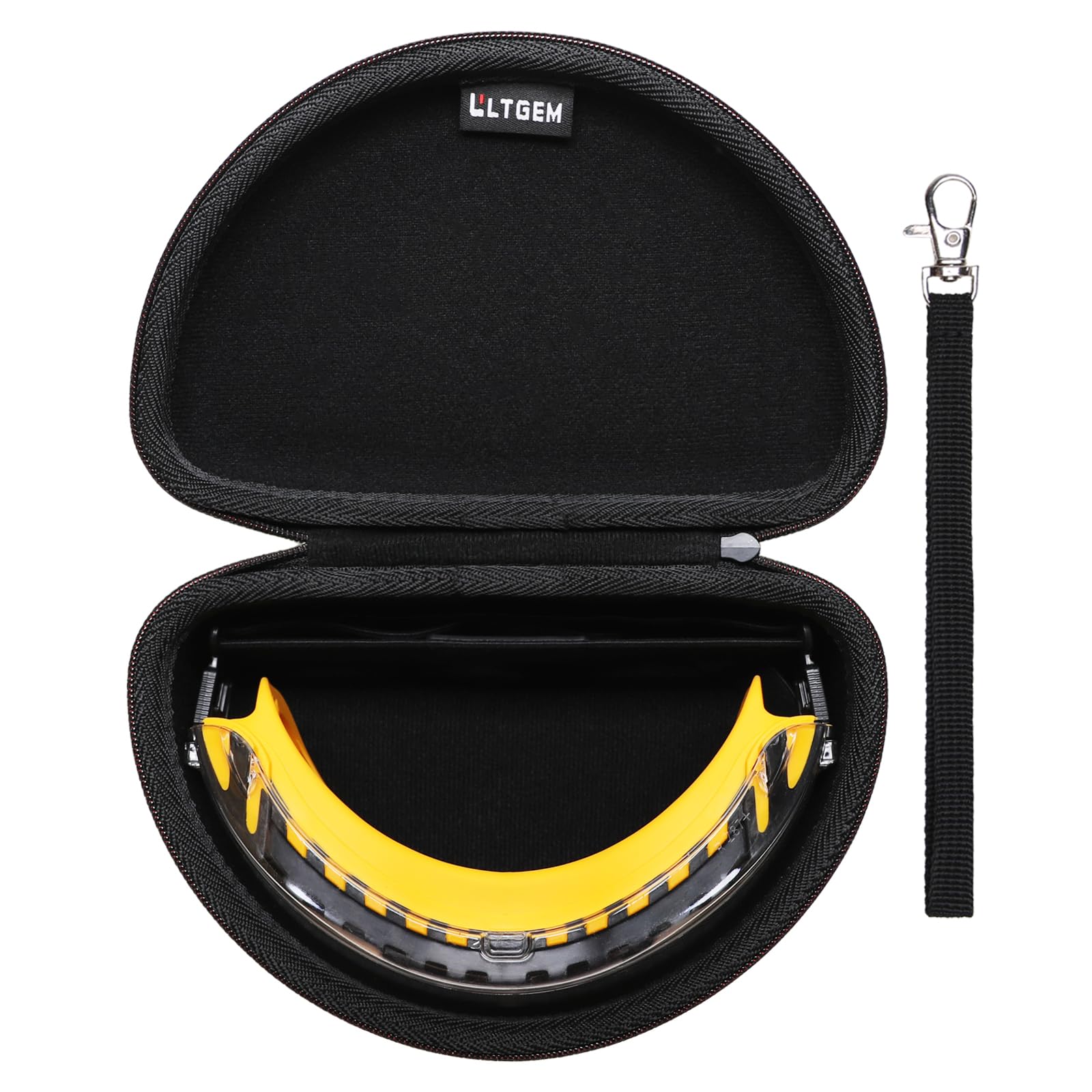 LTGEM Safety Glasses Case for Dewalt DPG82/DPG82-11/DPG82-11C/DPG82-11D/DPG82-21/DPG82-21C/DPG82-21D/DPG84 (Case Only)