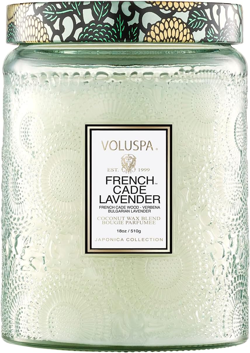 Voluspa Japanese Lavender and Juniper Scented Candle