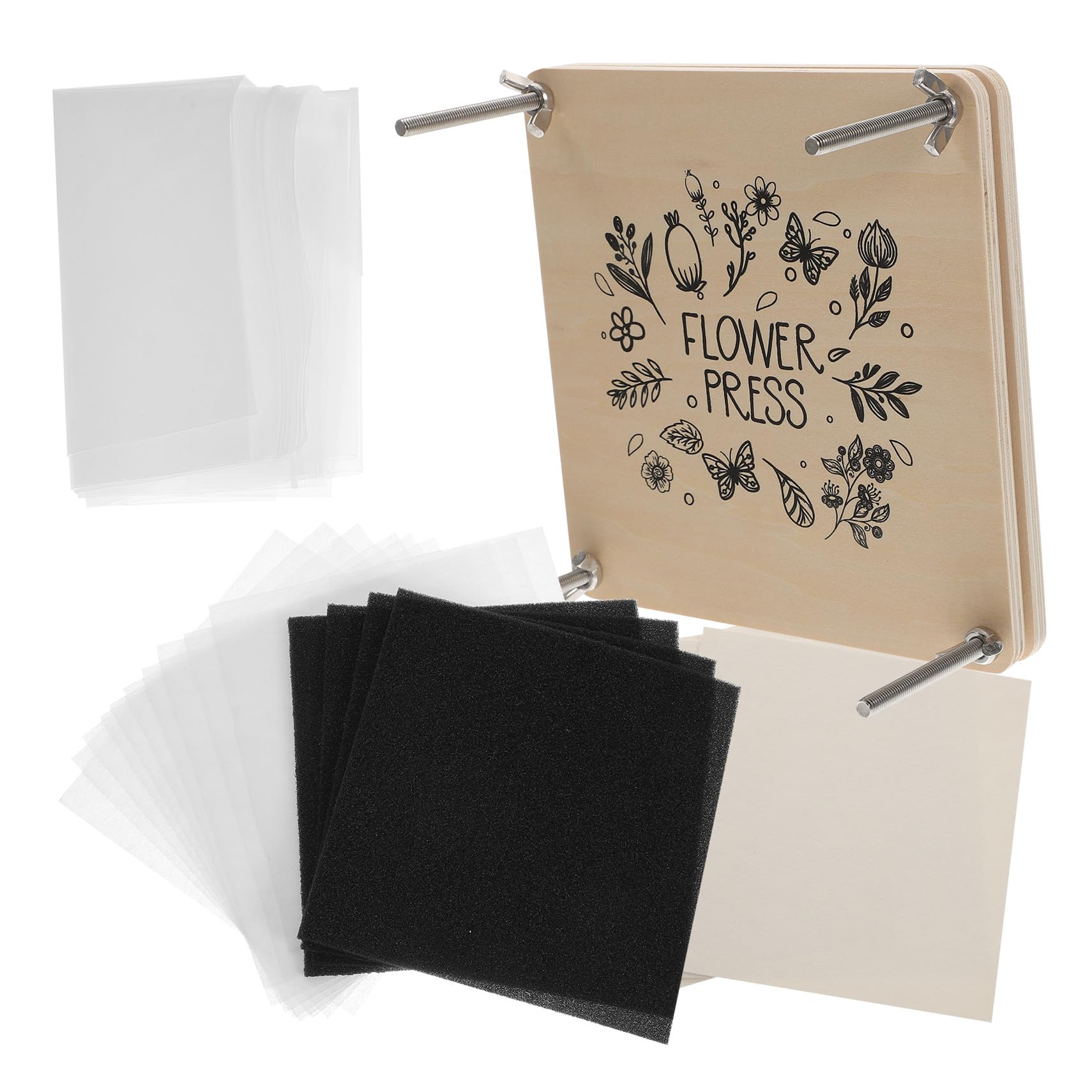 JOINPAYA 1ensemble Kit De Pression De Outil De Fabrication De Spécimens Végétaux Pour Séchées Petits Modèles Pour Activités Manuelles Et
