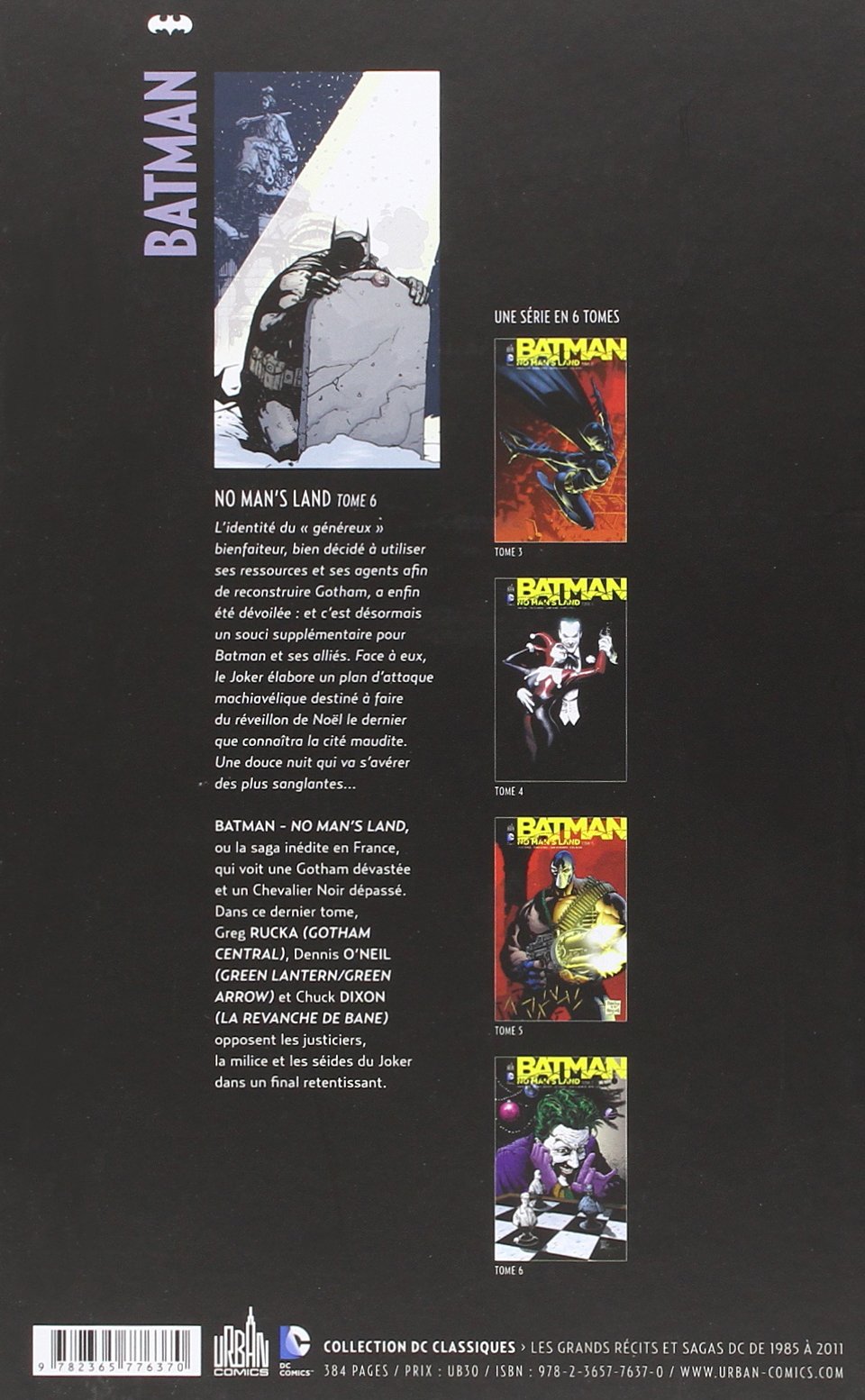 BATMAN NO MAN'S LAND - Tome 6