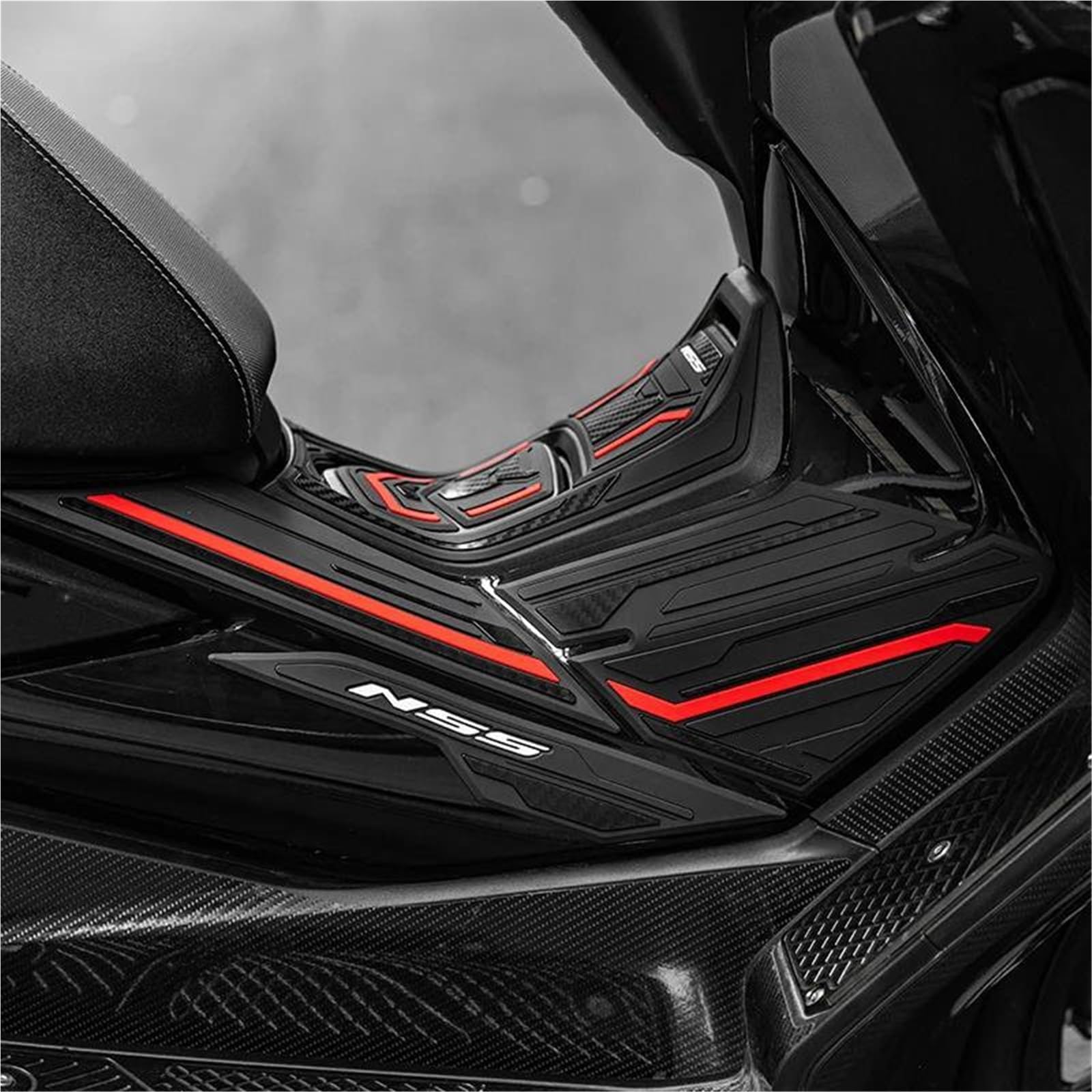 Adesivi per paraserbatoio Adesivo Serbatoio Carburante Moto, Protezione Decalcomanie Spesse per H&Onda per FORZA350, Adesivi Laterali Antiscivolo per Serbatoio Carburante(X7)
