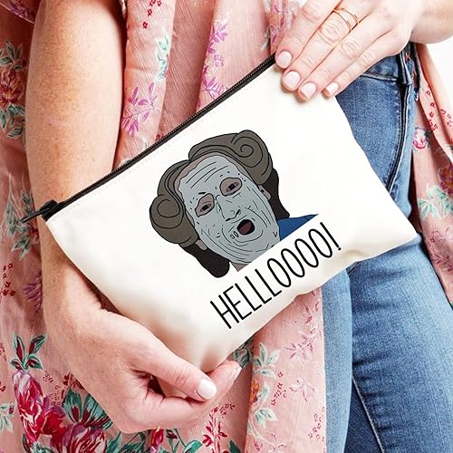 Miniatura 4 de XYANFA Mrs Doubtfie - Bolsa de maquillaje inspirada en la película de los 90, divertida bolsa para abuela, bolsa con cremallera para fanáticos de la