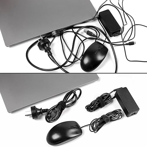 Miniatura 6 de OneLeaf 180 bridas reutilizables para cables, lazos organizadores de cables ajustables de 4 pulgadas, lazos multiusos para organizar el hogar,