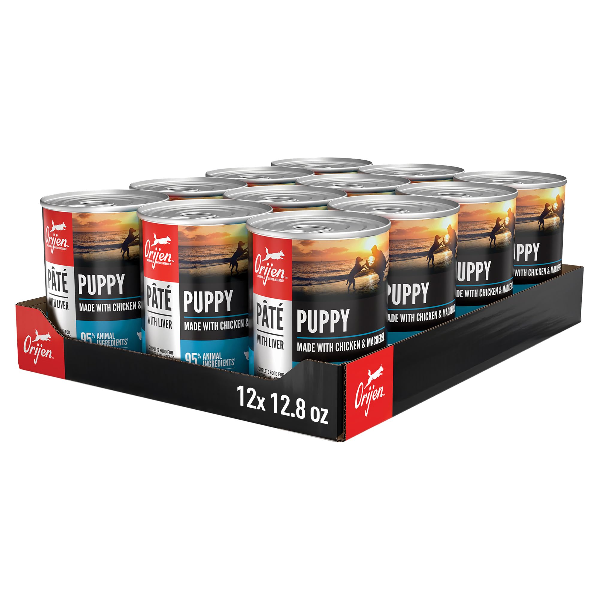 Amazon.com: ORIJEN Pate Wet Dog Food Poultry and Fish Puppy Recipe