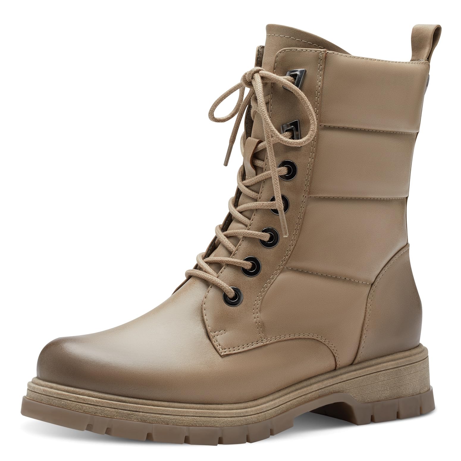 Stivaletti Stringati MARCO TOZZI Donna Senza Tacco In Pelle Sintetica | Comodi E Alla Moda - Foto 7