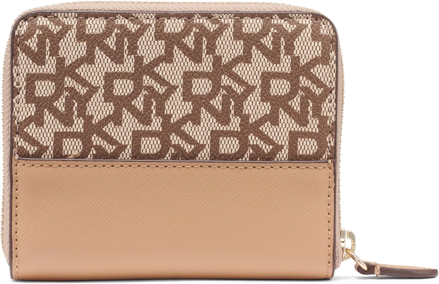 DKNY Women's Bryant Park Top Zip Dome Crossbody Crossobody Bag, Chino/Cappuccino