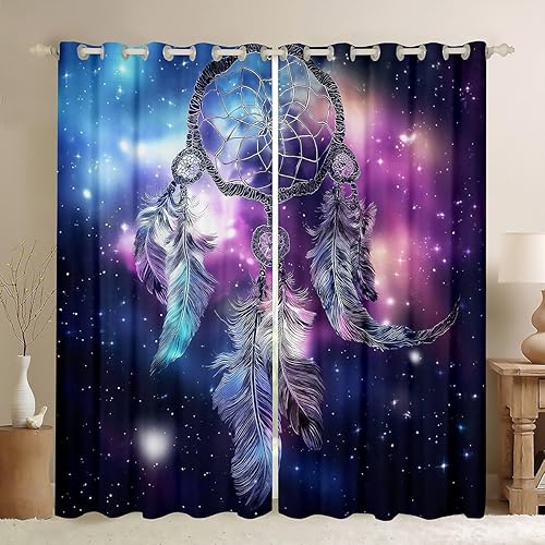 Miniatura 24 de Erosebridal - Cortinas para jugadores estilo gamer, cortinas para ventana con diseño de controlador de juego para niños, adolescentes y jóvenes,