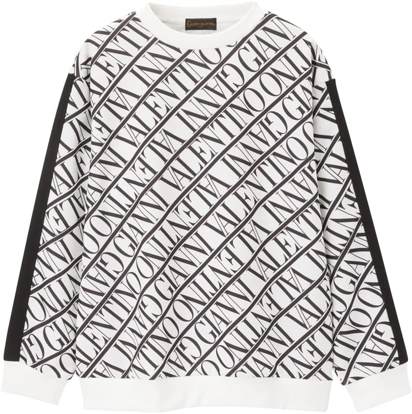Amazon.co.jp: [GIANNI VALENTINO] トレーナー M L XL 白 黒 