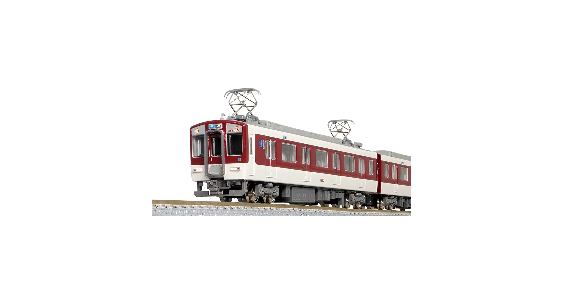 Nゲージ 4両編成 鉄道模型 緑/グレー Amazon | グリーンマックス Nゲージ 近鉄5800系＋1440系 三重