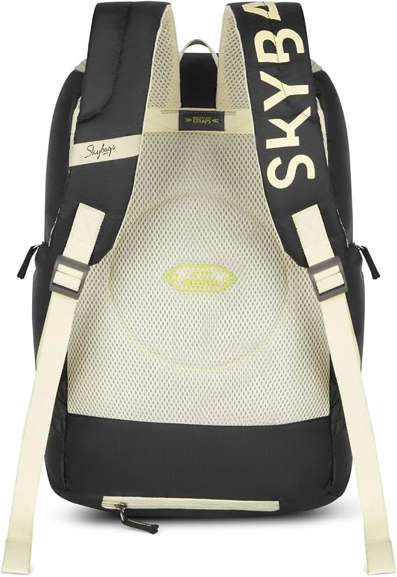 Skybags 22 Litres Archies College Backpack 02 (E) Black Polyester Onesize