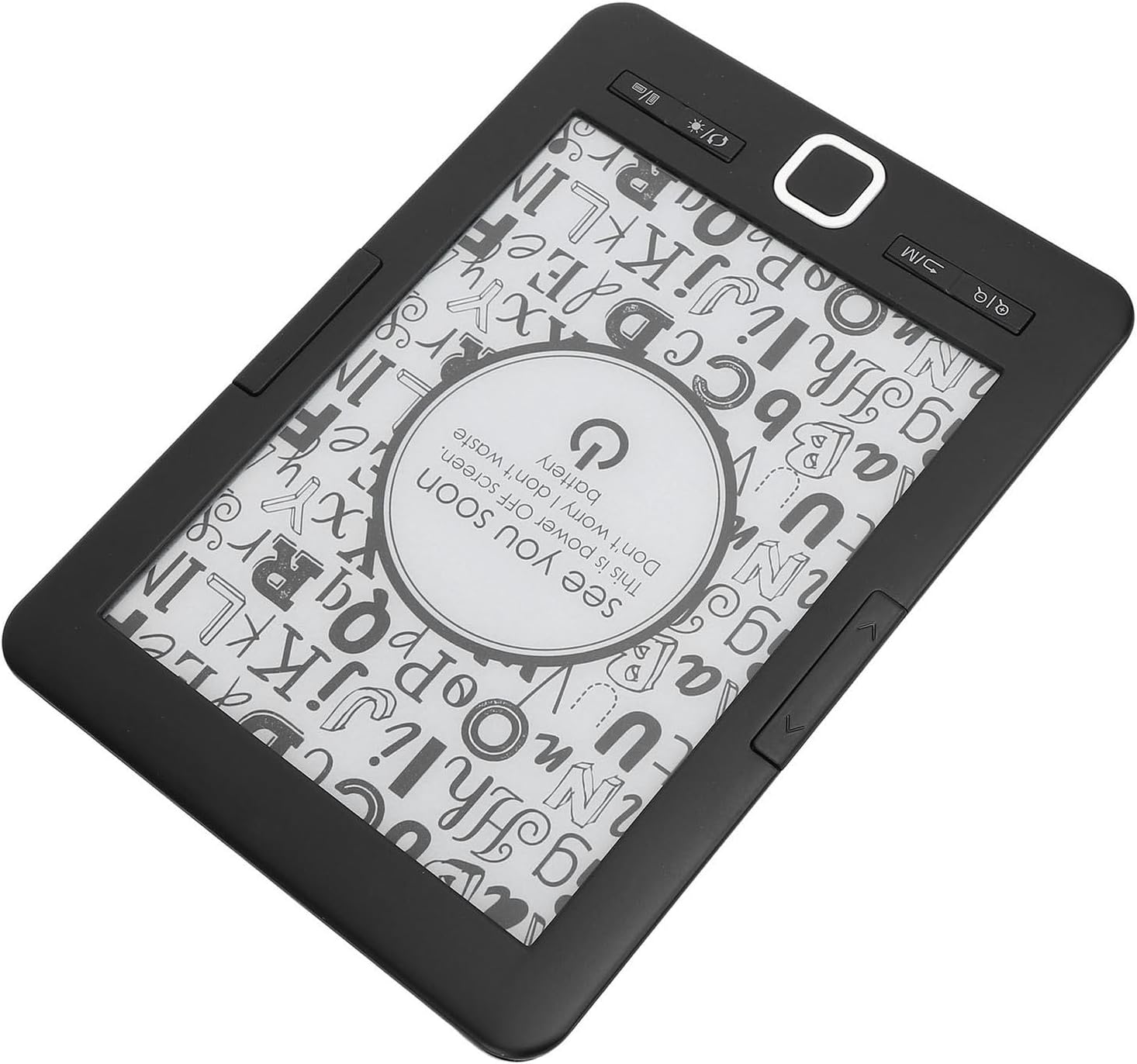 eReader, 6 Inch E Ink Screen with Adjustable Brightness, eBook Reader 8GB Storage for Travel, Studying, Commuting, Outdoor Reading