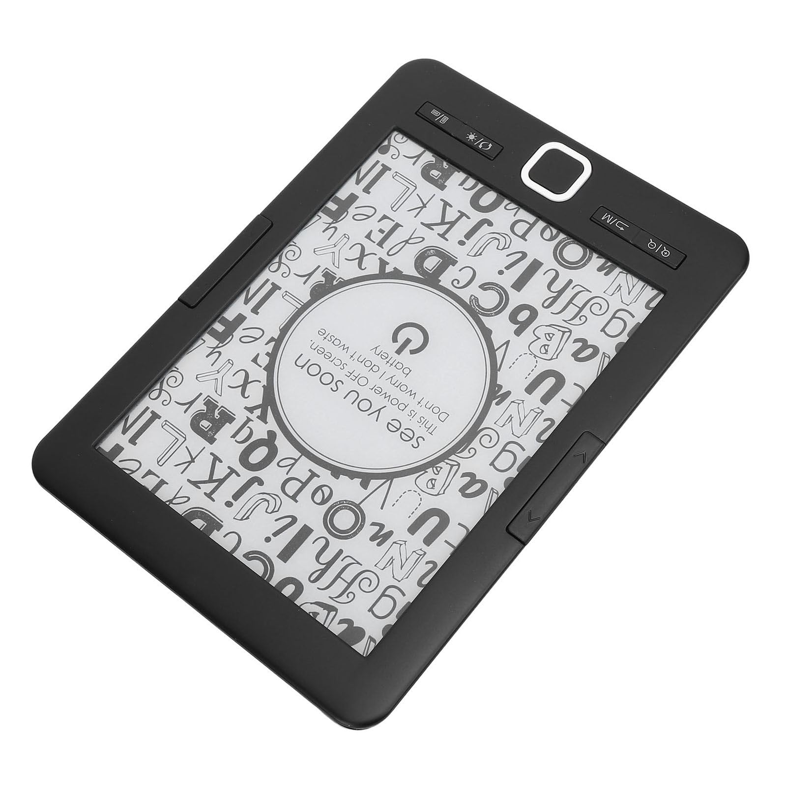 Digital Electric Book Reader, 1024 X 758 Ink Screen Electric Reader Eye Clear Display with 8G Storage for Commuting for Home