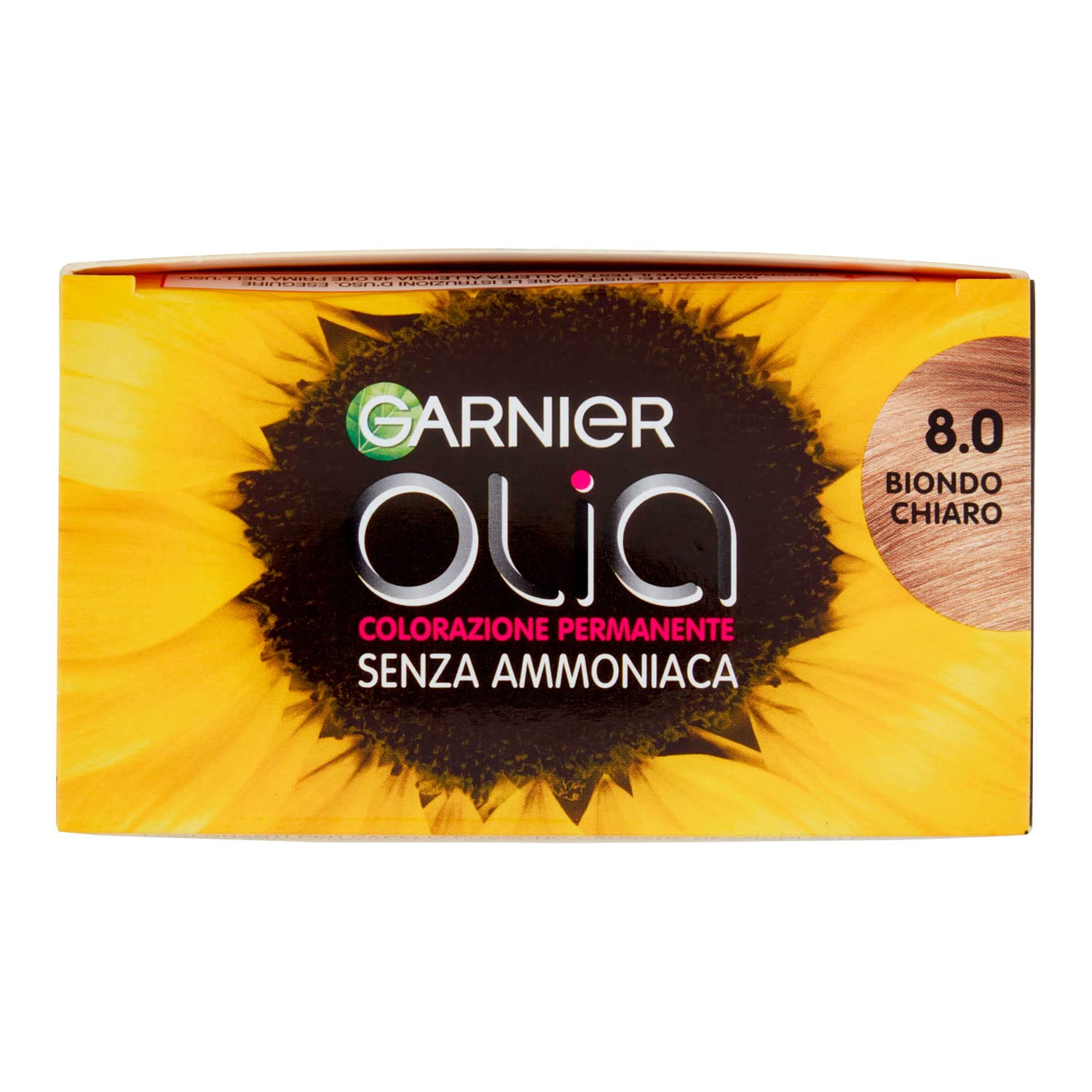 Garnier Olia Farba do Włosów, 8.0 Jasny Blond, 232 g